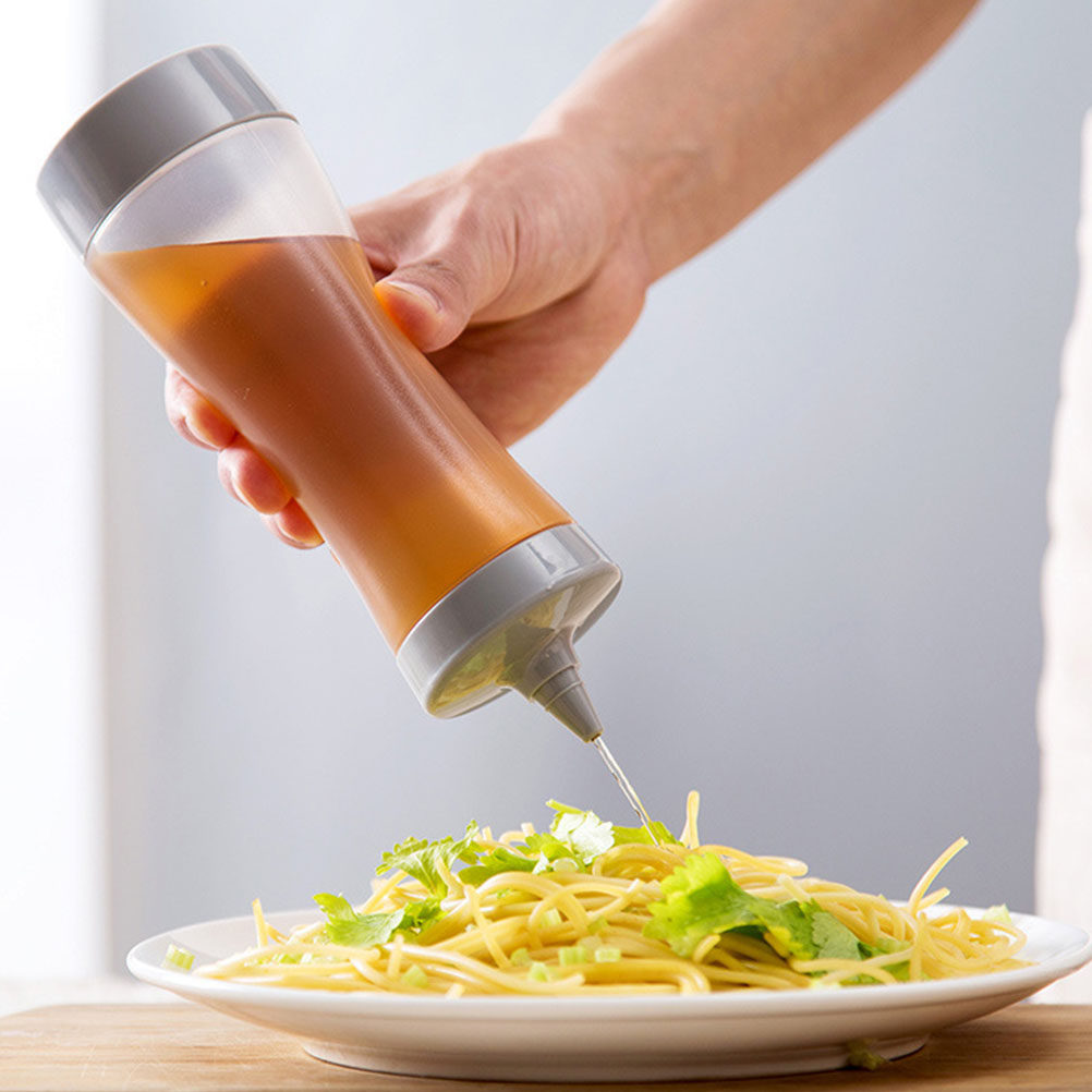 Condiment Squeeze Bottle - 소스, 드레싱, 양념용 투명 스퀴즈 병