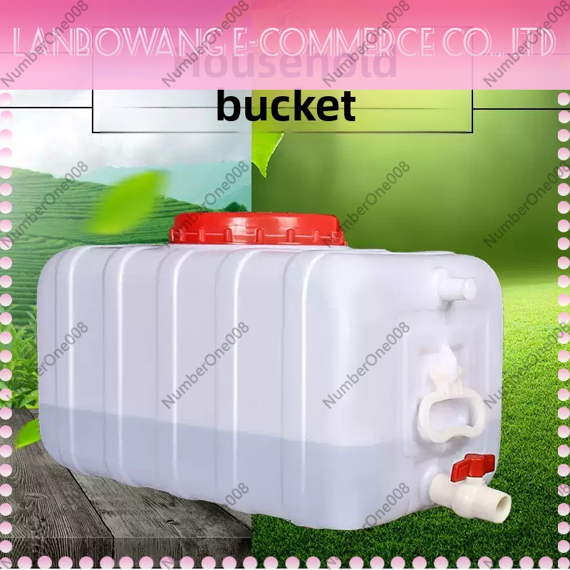 Food Storage Tank - 200L 식품 등급 수평형 플라스틱 물