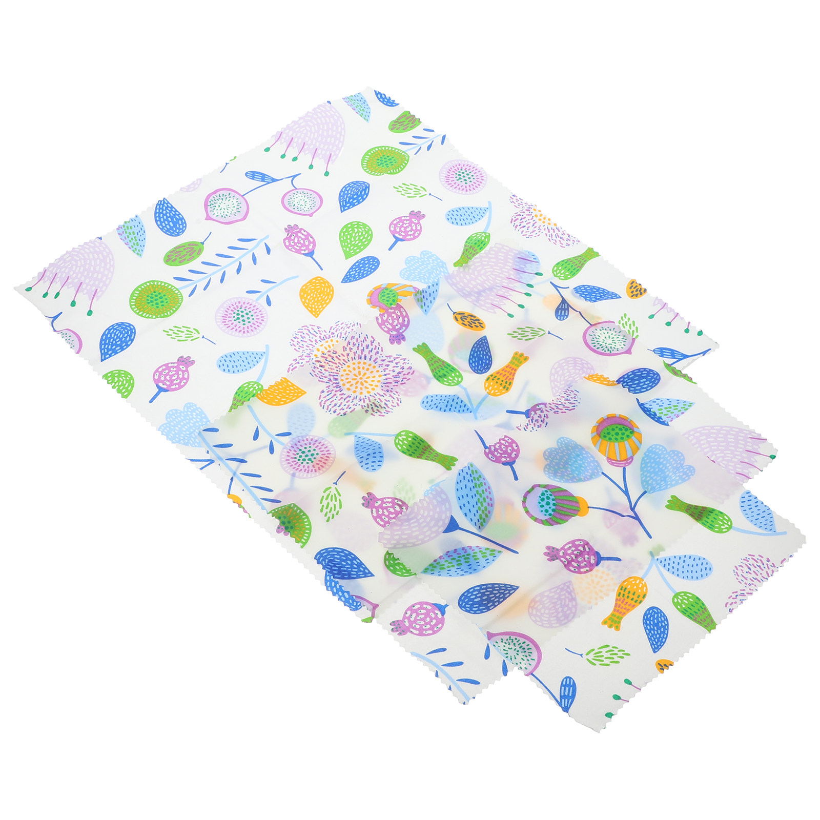 Beeswax Food Wrap - 3개입 친환경 밀랍 랩 세트, 식품