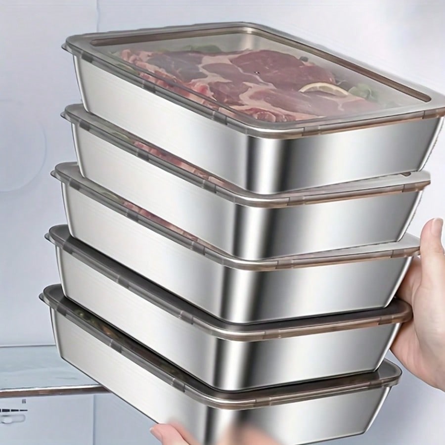 Food Storage Containers Xl - 5종 스테인리스 스틸 음식 보관 용기