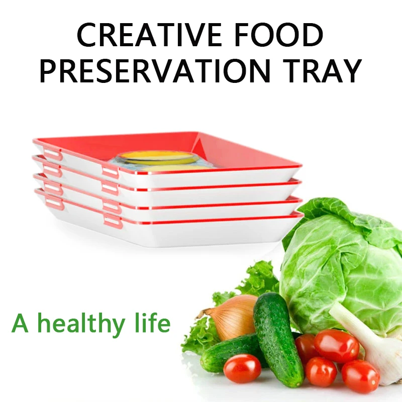 Food Storage And Safety - 식품 보존 트레이 PP 재사용 가능