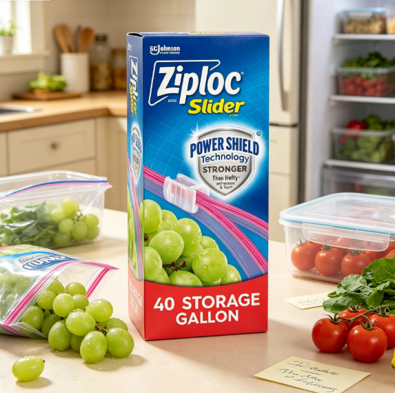 Food Storage Bags Reusable - 재사용 가능한 갤런 사이즈 슬라이더 식품