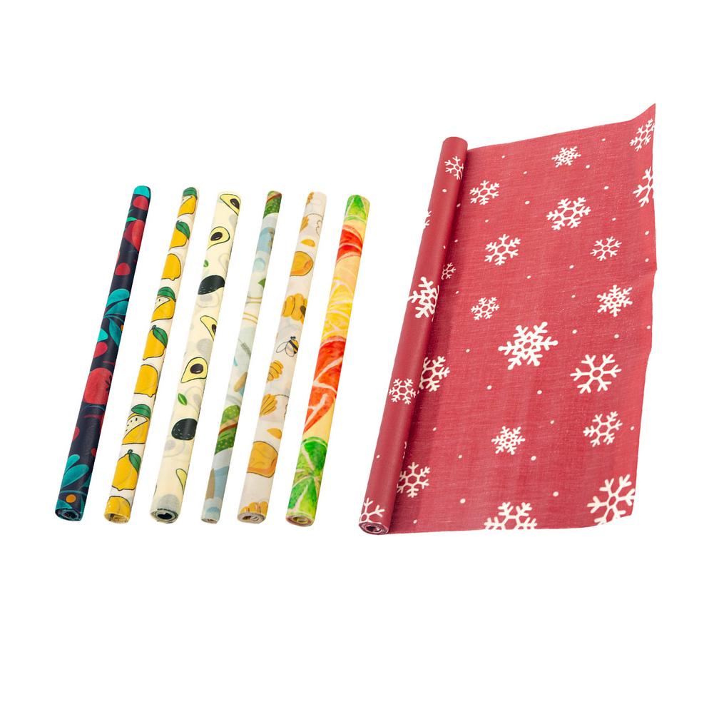 Beeswax Food Wrap - 꿀벌 왁스 천 신선 보관 종이