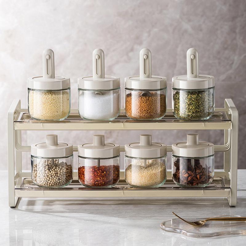 Food Storage Containers Xl - 조미료 항아리 세트, 향신료 항아리, 뚜껑이