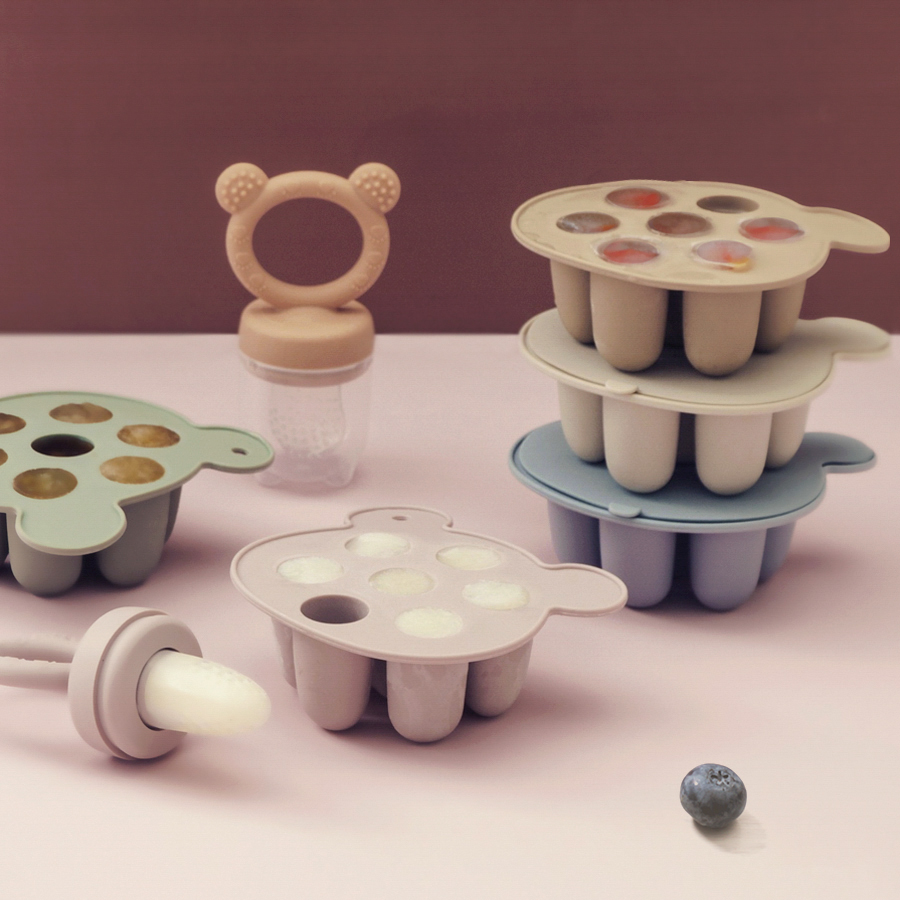 Food Storage 1 Year - 아기 아이스크림 실리콘 몰드 아이스크림 메이커