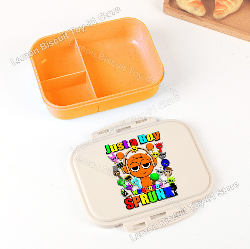 Food Storage In Room - 스프렁키스 시리즈 휴대용 도시락통 밀짚 도시락통
