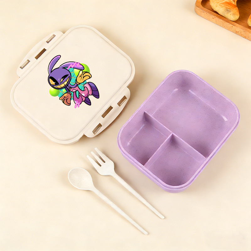 Food Storage In Room - 애니메이션 어메이징 디지털 서커스 도시락 휴대용