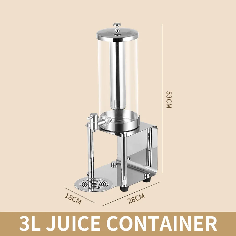 Food Storage Dispenser - 9L 셀프서비스 온냉 주스 디스펜서, 스테인리스