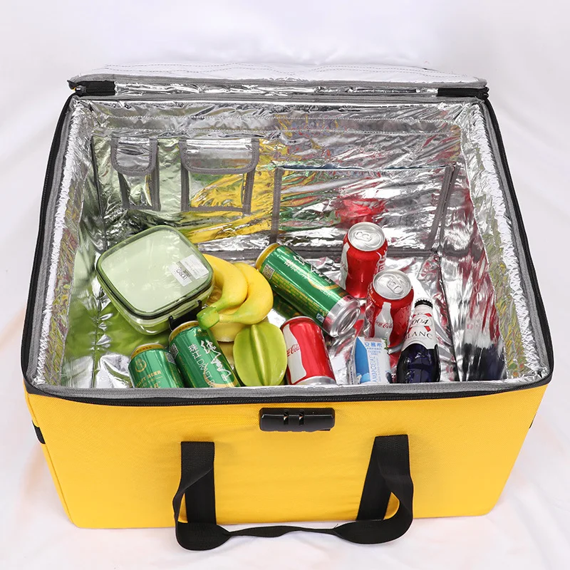 Food Storage Hot Box - 80L 휴대용 대형 피자 배달 가방