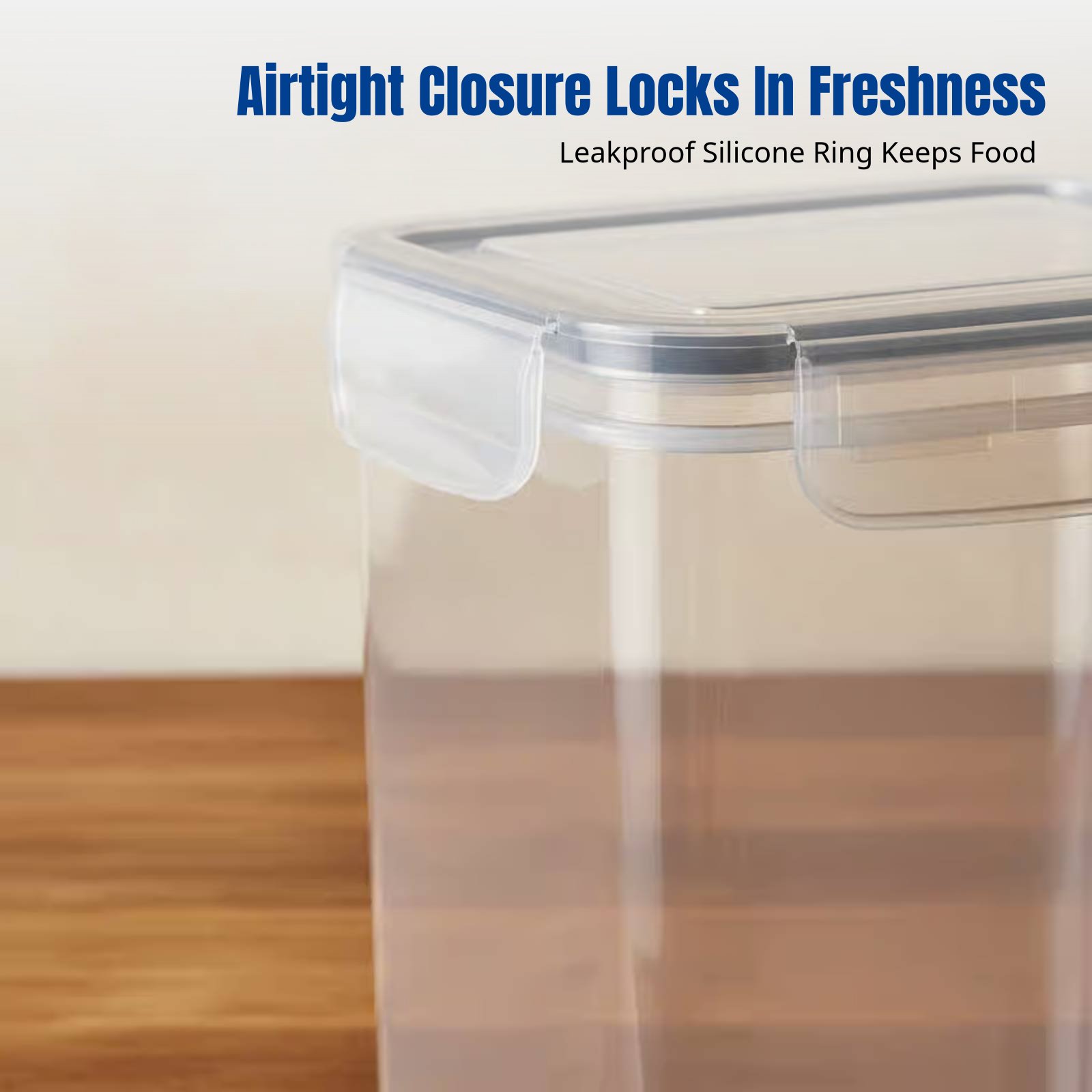 밀폐 식품 보관 용기 세트, 대용량, 투명, 쌓을 수  - Food Storage Plastic Container 리뷰 및 가격