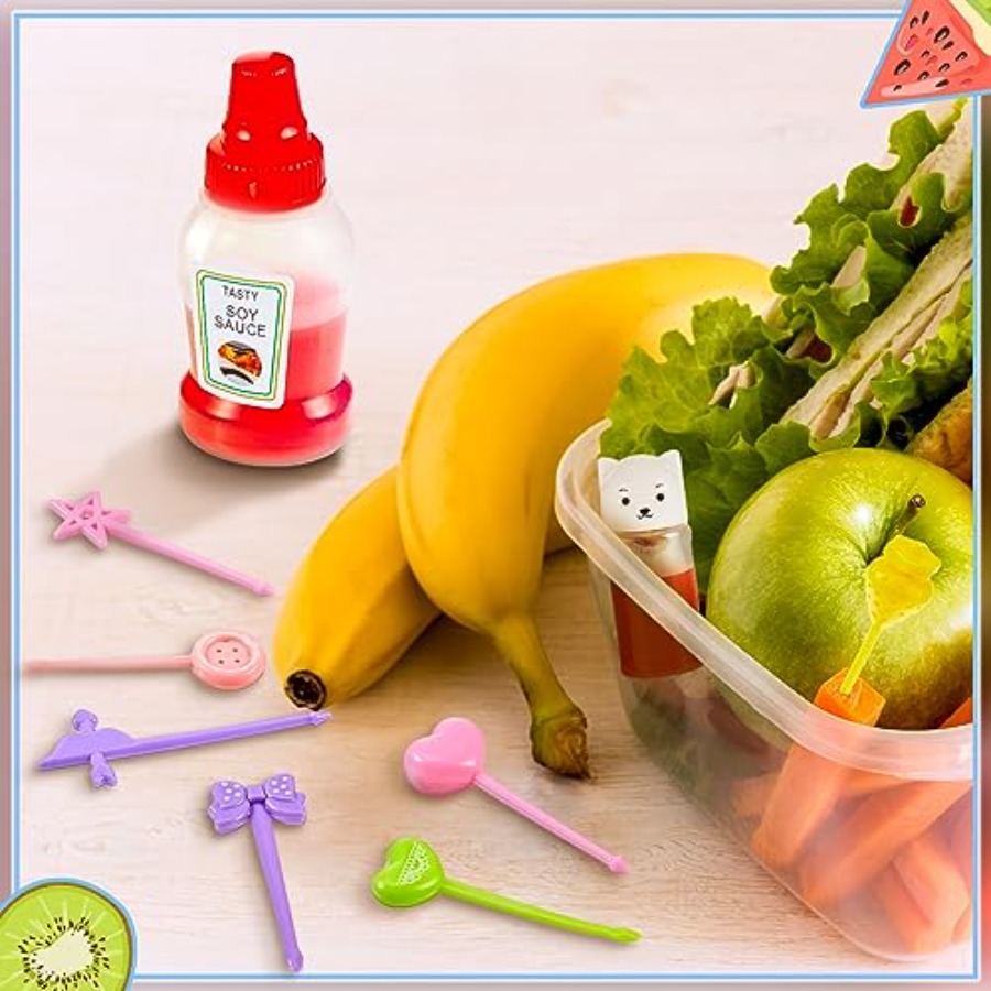 26개 도시락용 간장통, 5개 미니 양념 스퀴즈 병(드 - Condiment Squeeze Bottle 리뷰 및 가격