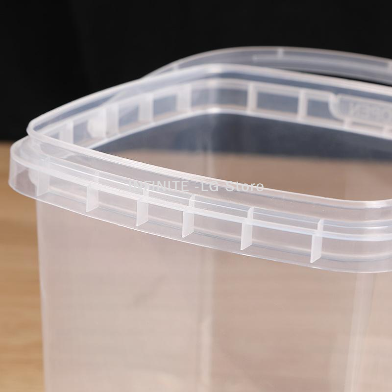 10pcs 플라스틱 500/1000 ML 식품 저장용  - Food Storage Plastic Container 리뷰 및 가격