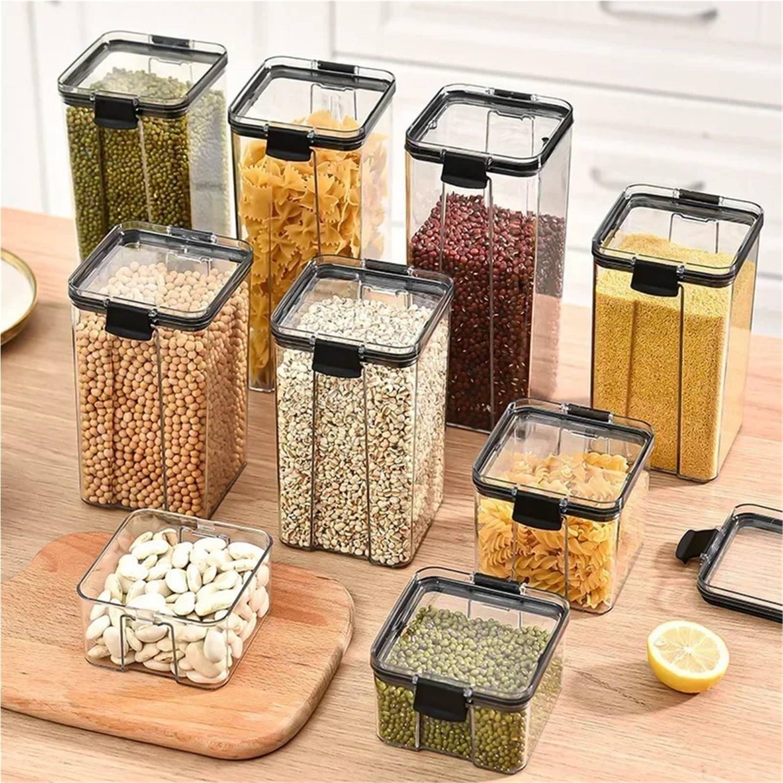 밀폐 식품 보관 용기, 습기 방지 밀봉 곡물 보관함,  - Food Storage Plastic Container 리뷰 및 가격