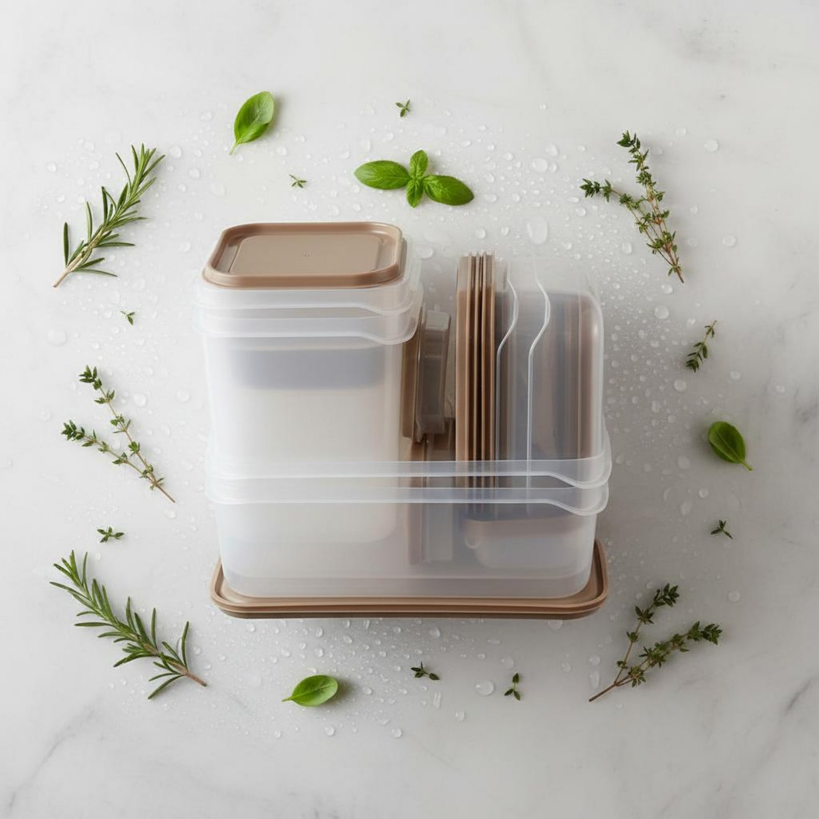 17개 냉장고 보관함 세트, 새지 않는 플라스틱 음식  - Food Storage Plastic Container 리뷰 및 가격