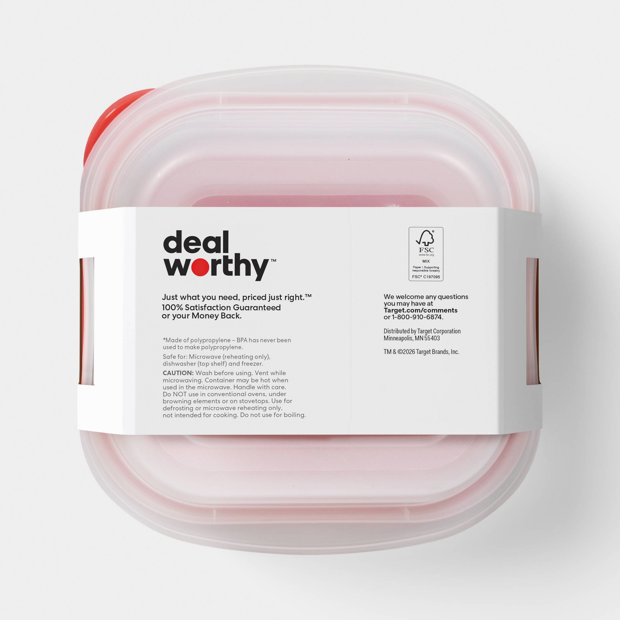 4개의 작은 사각형 식품 보관 용기(스냅 뚜껑 포함), - Food Storage Meal Prep 리뷰 및 가격