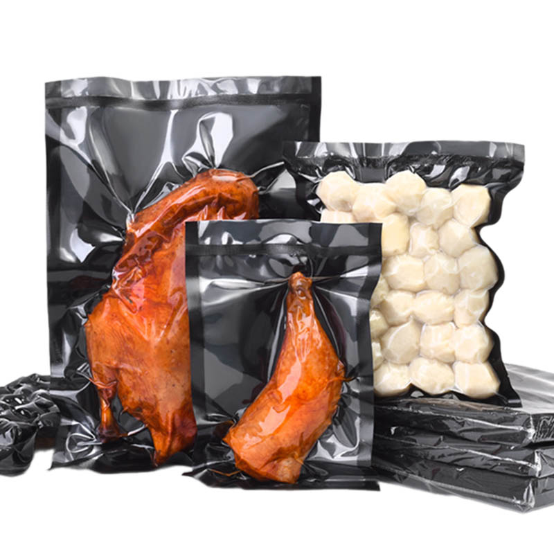 100pcs 나일론 진공 식품 가방 검은 투명 플라스틱 - Food Storage Vacuum Bags 리뷰 및 가격