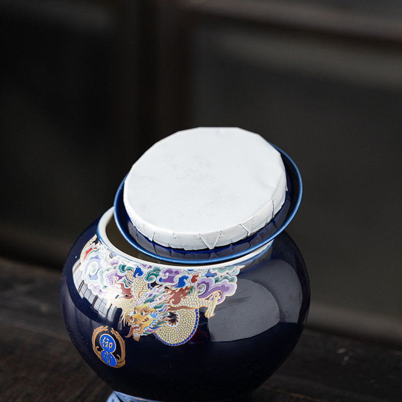 세라믹 차 주전자 차 캐디 도자기 봉인 된 저장 탱크  - Food Storage Tank 리뷰 및 가격