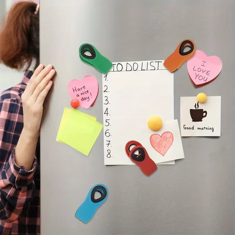 10pcs 재사용 가능한 씰링 백 클립 (자석 포함), - Food Storage Bags Reusable 리뷰 및 가격