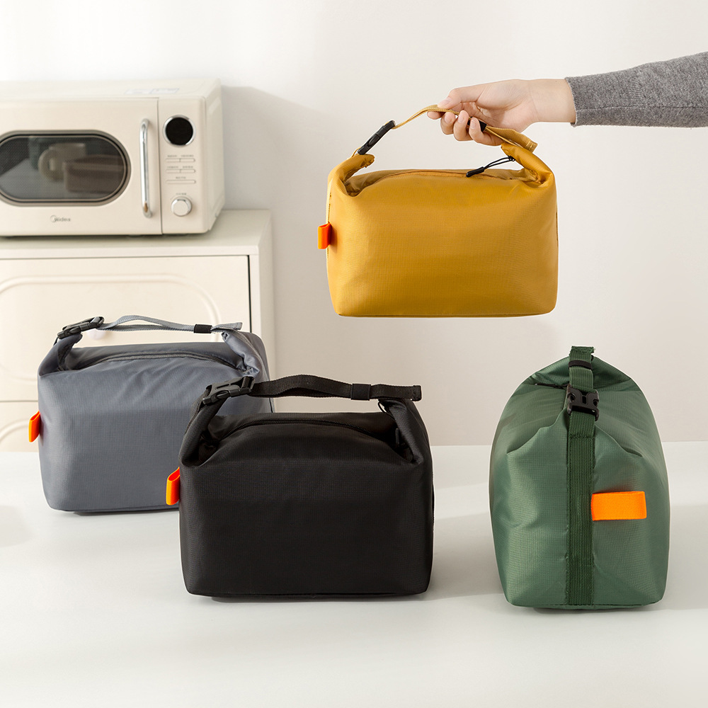1pcs 점심 팩 절연 도시락 가방 알루미늄 호일 도시 - Food Storage Keep Warm 리뷰 및 가격
