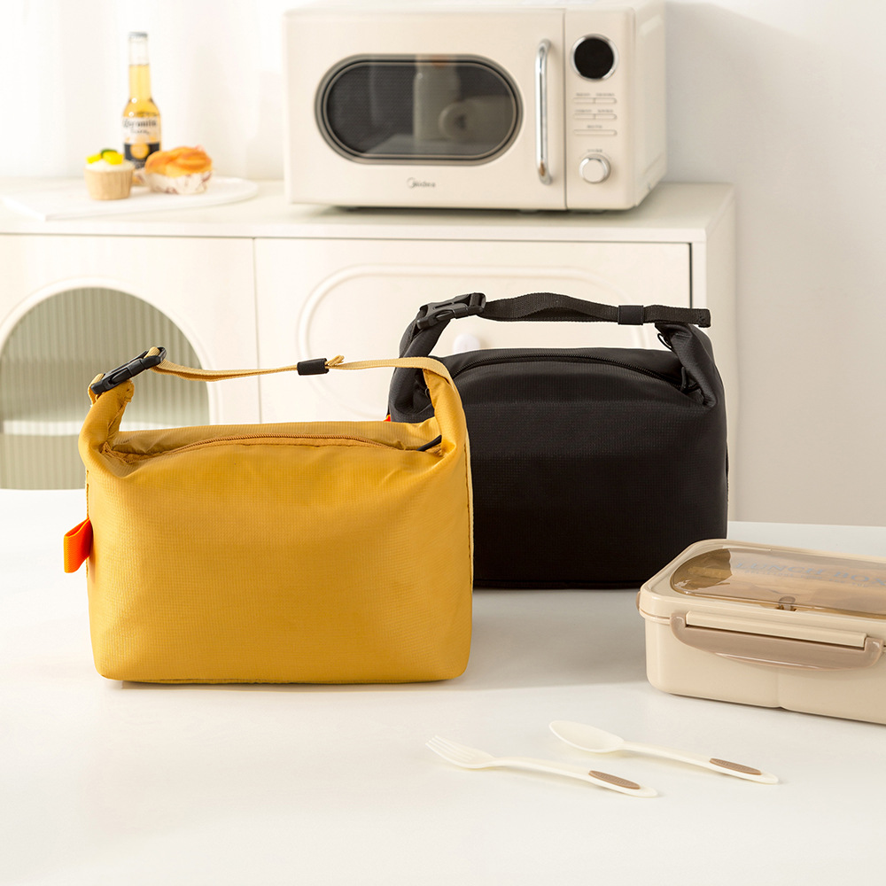 1pcs 점심 팩 절연 도시락 가방 알루미늄 호일 도시 - Food Storage Keep Warm 리뷰 및 가격