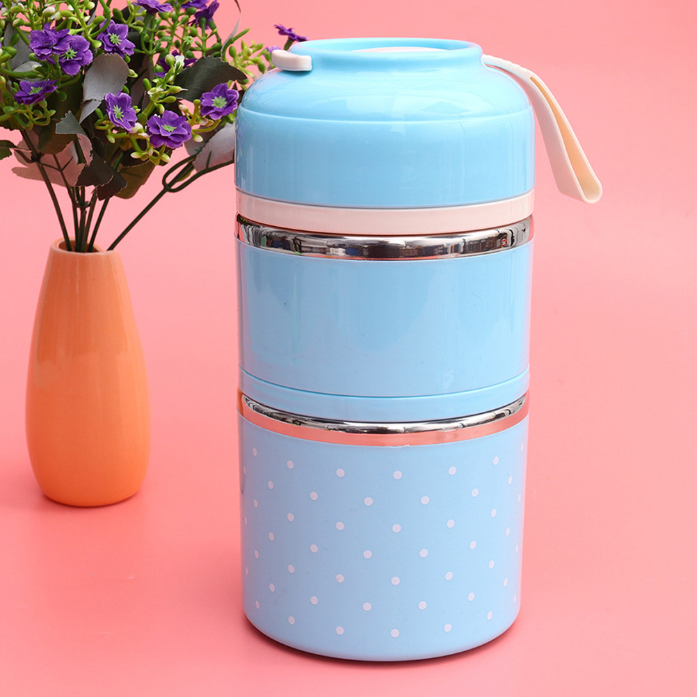1000ml 스테인리스 스틸 보온 도시락 이중층 보온  - Food Storage Hot Box 리뷰 및 가격