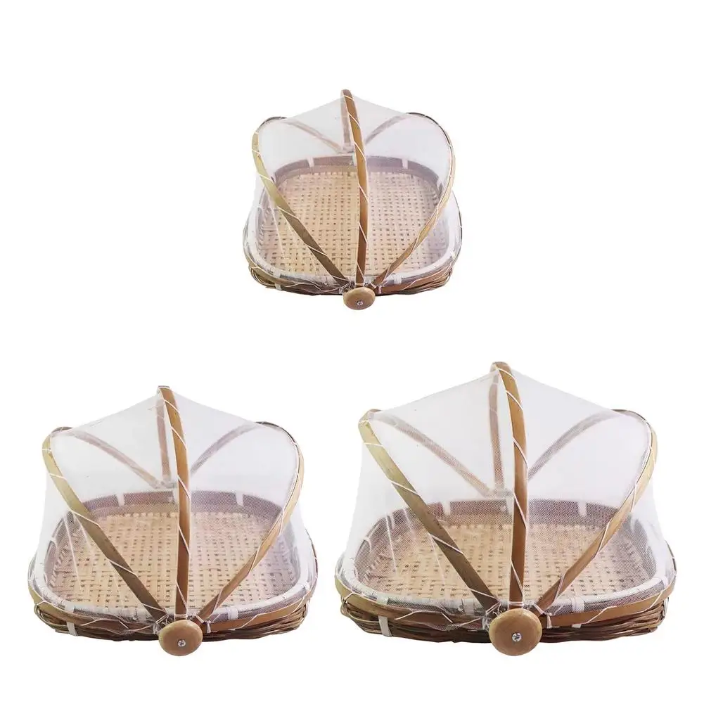 손으로 짠 대나무 음식 서빙 텐트 바구니 트레이 과일  - Food Storage Net 리뷰 및 가격