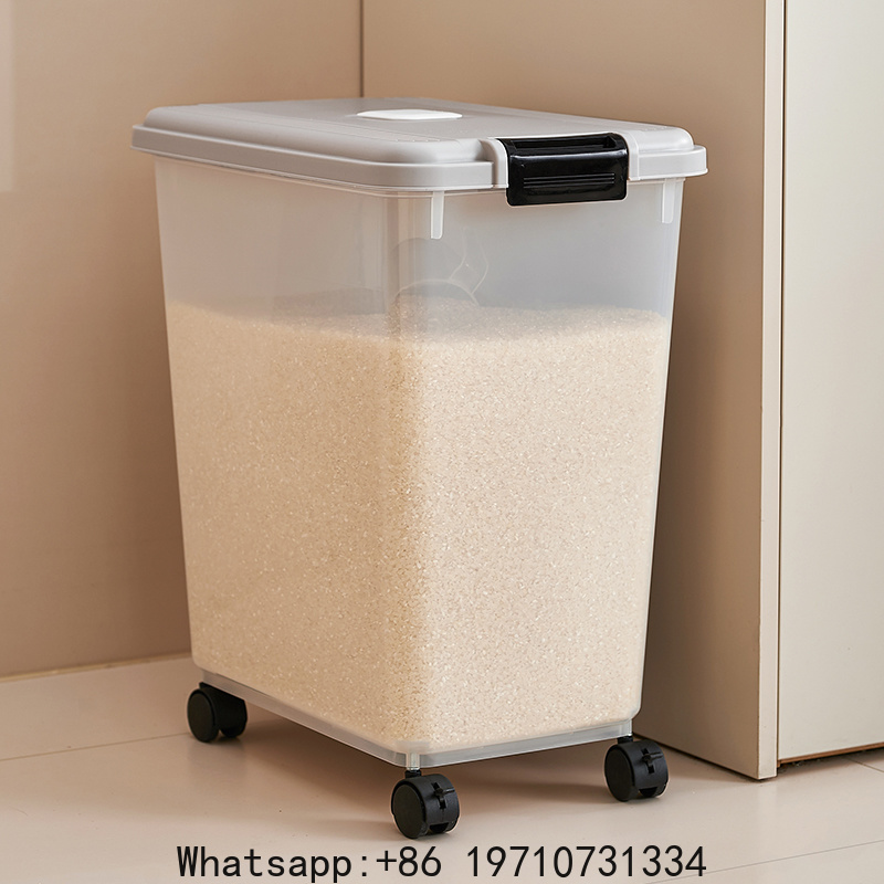 쌀통 가정용 밀가루 저장 탱크 곤충 및 습기 차단 식품 - Food Storage Tank 리뷰 및 가격