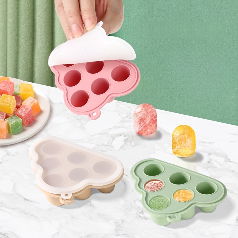 2pcs/1pc 뚜껑이있는 미니 베이비 과일 야채 냉동 - Food Storage 1 Year 리뷰 및 가격