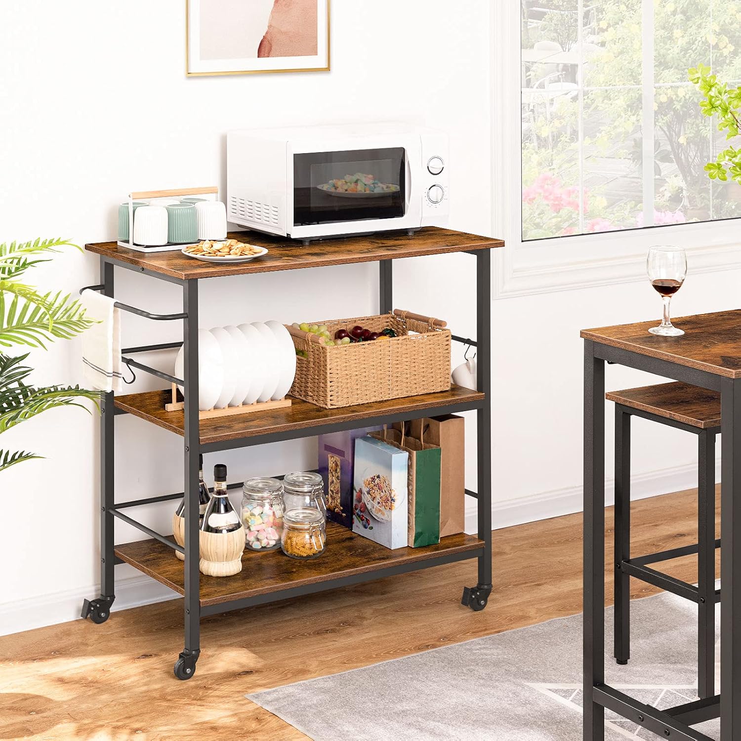 3단 산업용 주방 아일랜드(수납 선반 포함), 사이드  - Food Storage In Room 리뷰 및 가격