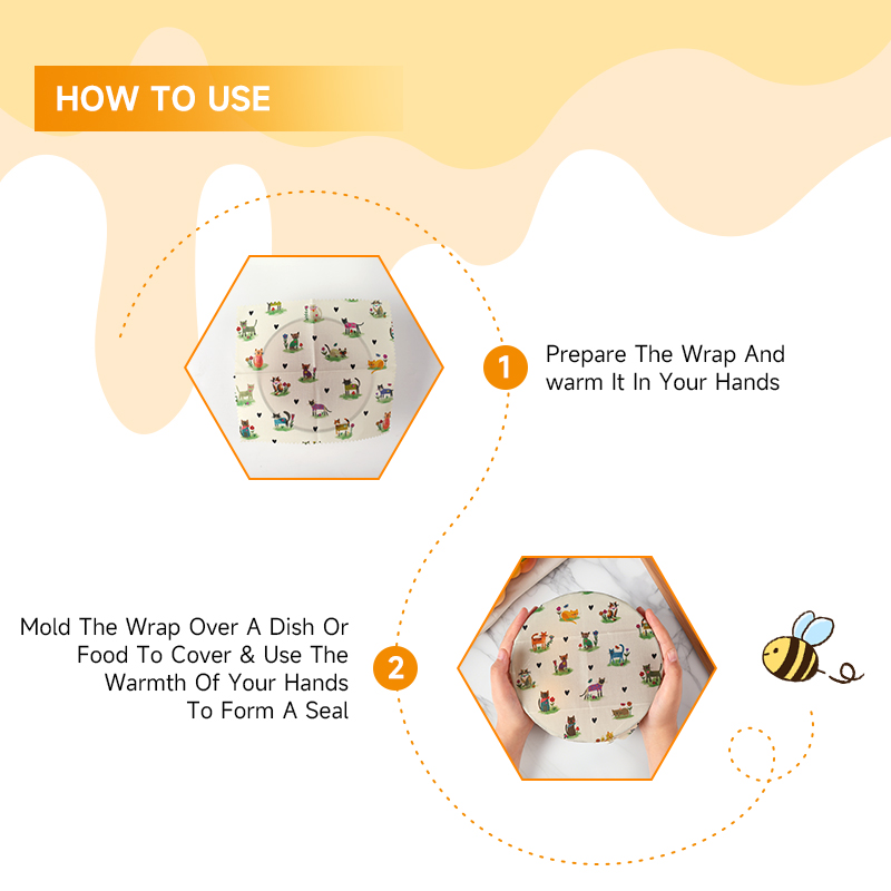 6팩 (2S.) 2M, 2L) 재사용 가능한 밀랍 랩, - Beeswax Food Wrap 리뷰 및 가격