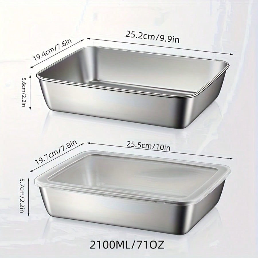 5종 스테인리스 스틸 음식 보관 용기 세트 (투명 뚜껑 - Food Storage Containers Xl 리뷰 및 가격