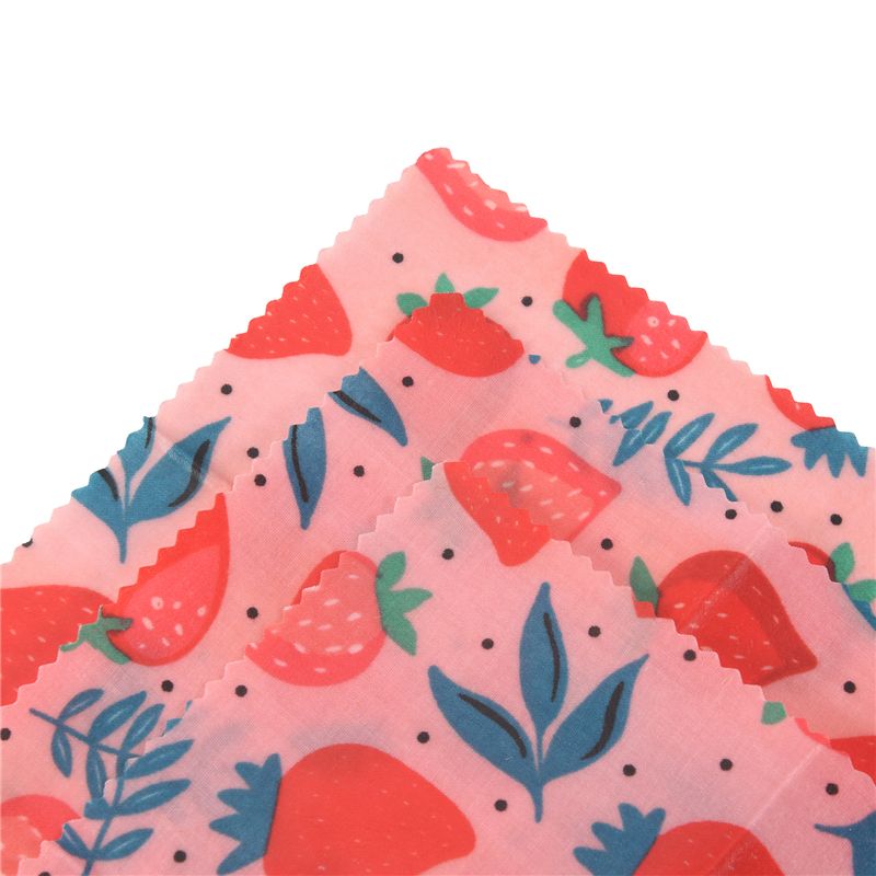 재사용 가능한 밀랍 천 랩 식품 보관 가방 뚜껑 정글  - Beeswax Food Wrap 리뷰 및 가격