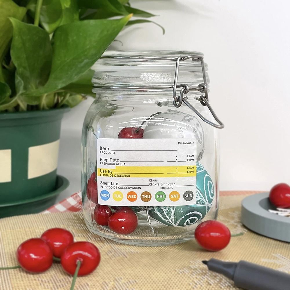 250/300PCS 식품 유통기한 라벨 다기능 방수 식 - Food Storage And Safety 리뷰 및 가격