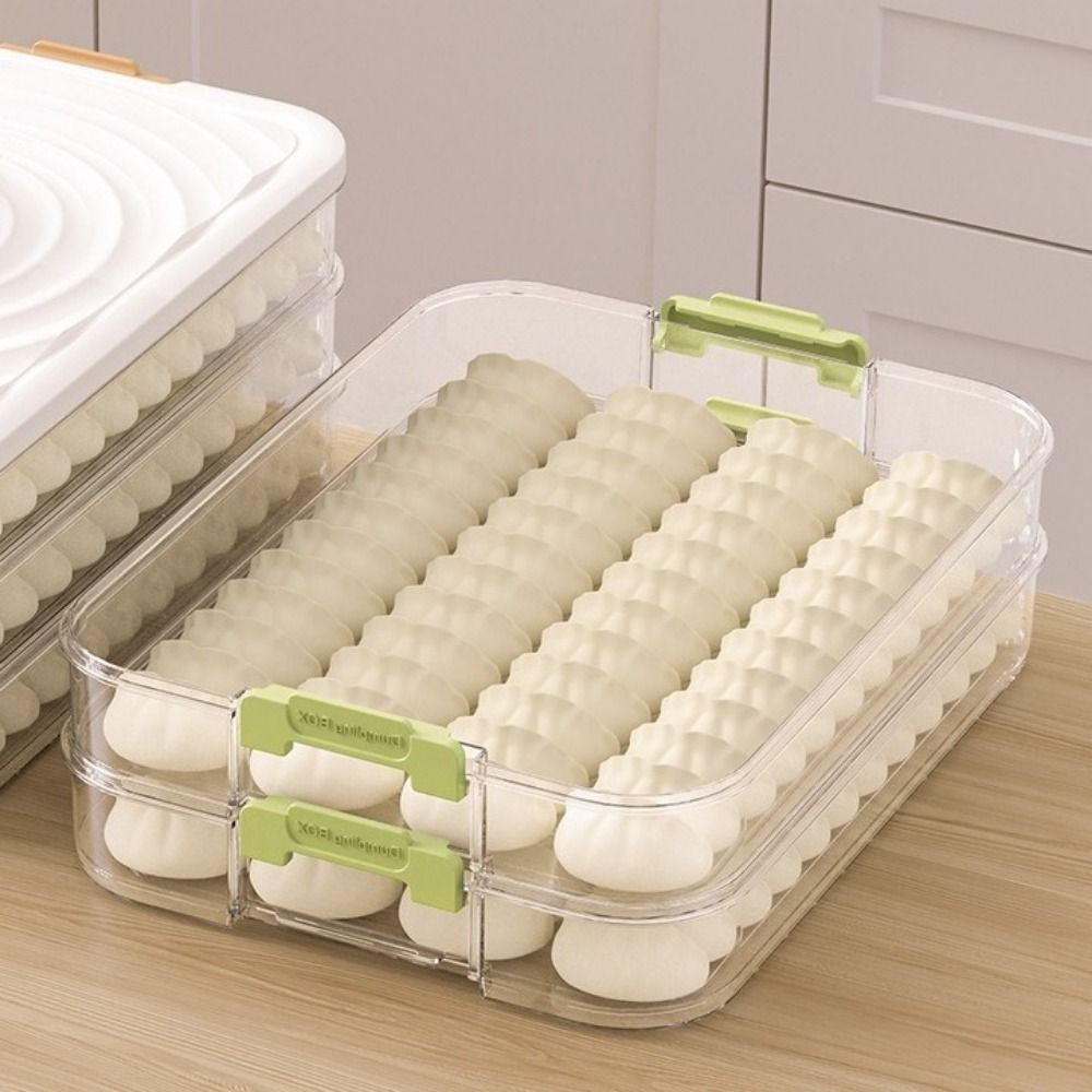 플라스틱 만두 보관함 다층 신선도 유지 식품 계란 냉동 - Food Storage Containers Xl 리뷰 및 가격