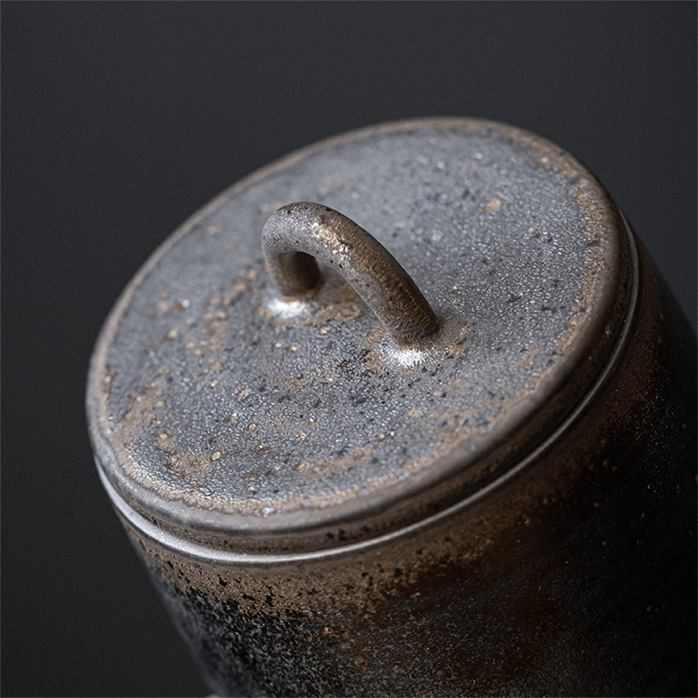 세라믹 차 캐디 봉인 된 항아리 작은 차 상자 휴대용  - Food Storage Tank 리뷰 및 가격