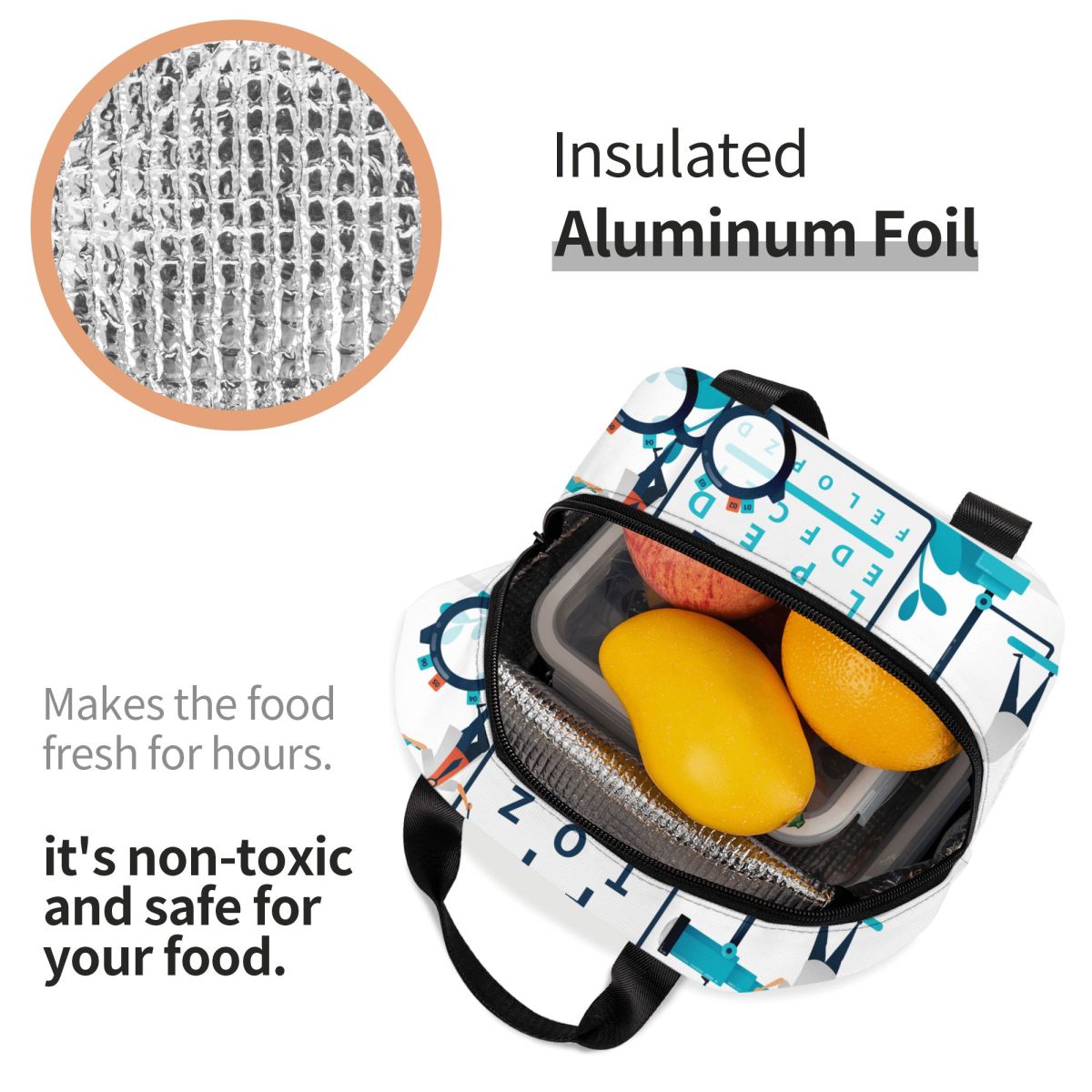 사용자 정의 Snellen 차트 시력 검사 열 절연 점 - Food Storage Chart 리뷰 및 가격