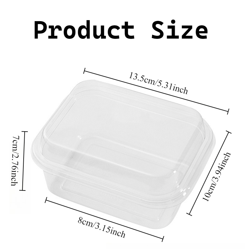 5/10PCS 뚜껑이 있는 플라스틱 케이크 상자 티라미 - Xmas Food Storage Containers 리뷰 및 가격