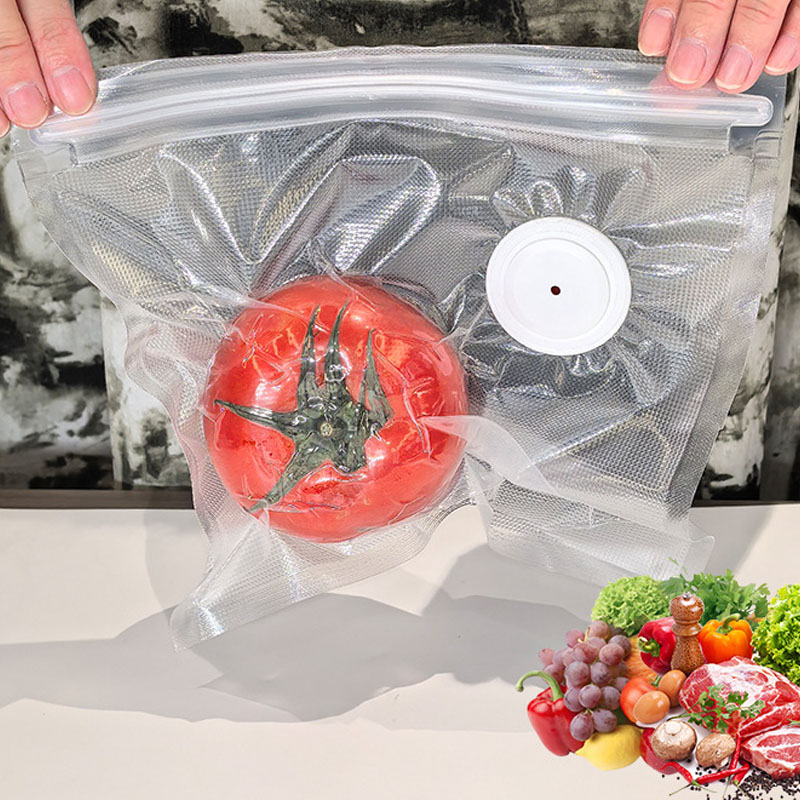 업그레이드 버전 진공 식품 보관 백 지퍼 백 세트 US - Food Storage Vacuum Bags 리뷰 및 가격