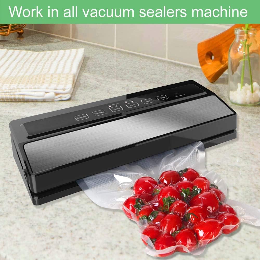 헤비듀티 진공 포장기용 백 롤(밀봉 포함) - 사이즈  - Food Storage Vacuum Bags 리뷰 및 가격
