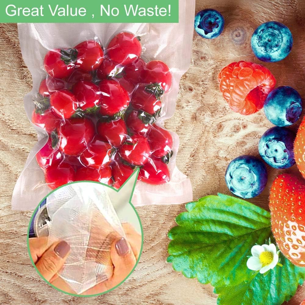 헤비듀티 진공 포장기용 백 롤(밀봉 포함) - 사이즈  - Food Storage Vacuum Bags 리뷰 및 가격