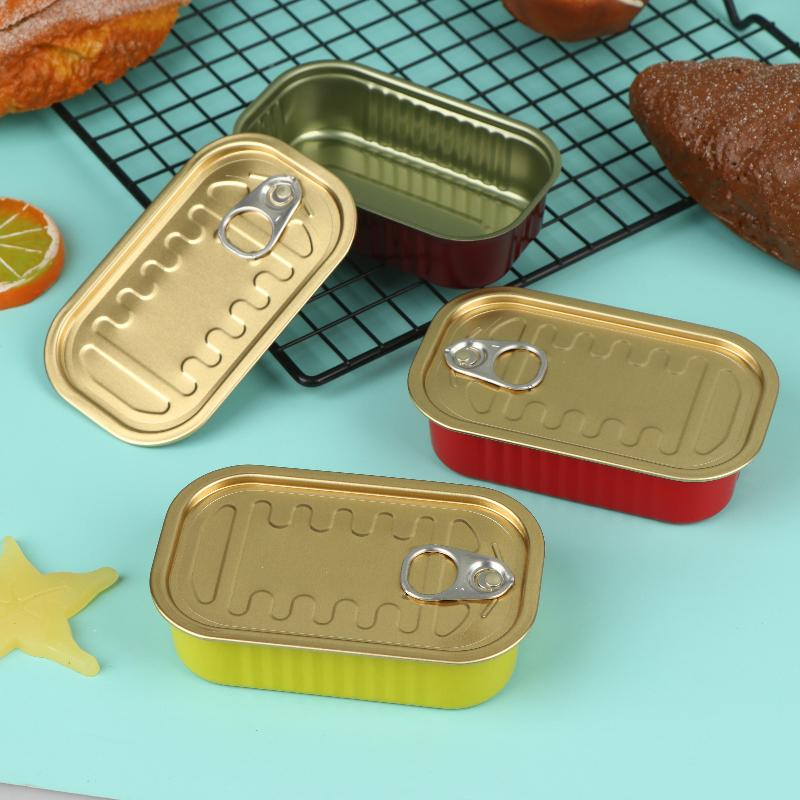 2Pcs 직사각형 미니 밀봉 금속 주석 보관 상자, 당 - Food Storage Metal Box 리뷰 및 가격