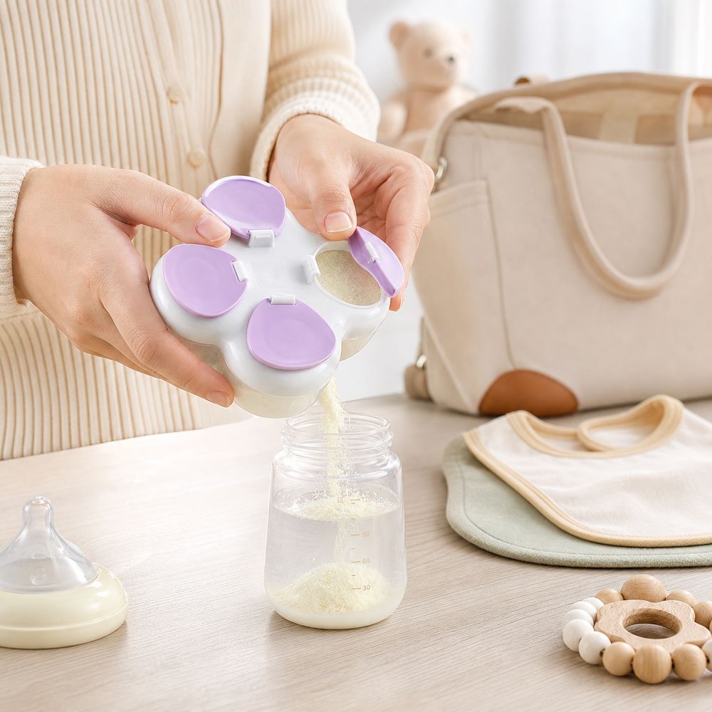 분할형 분유 디스펜서 720ml 4칸 분유통 PP 와이 - Food Storage Dispenser 리뷰 및 가격