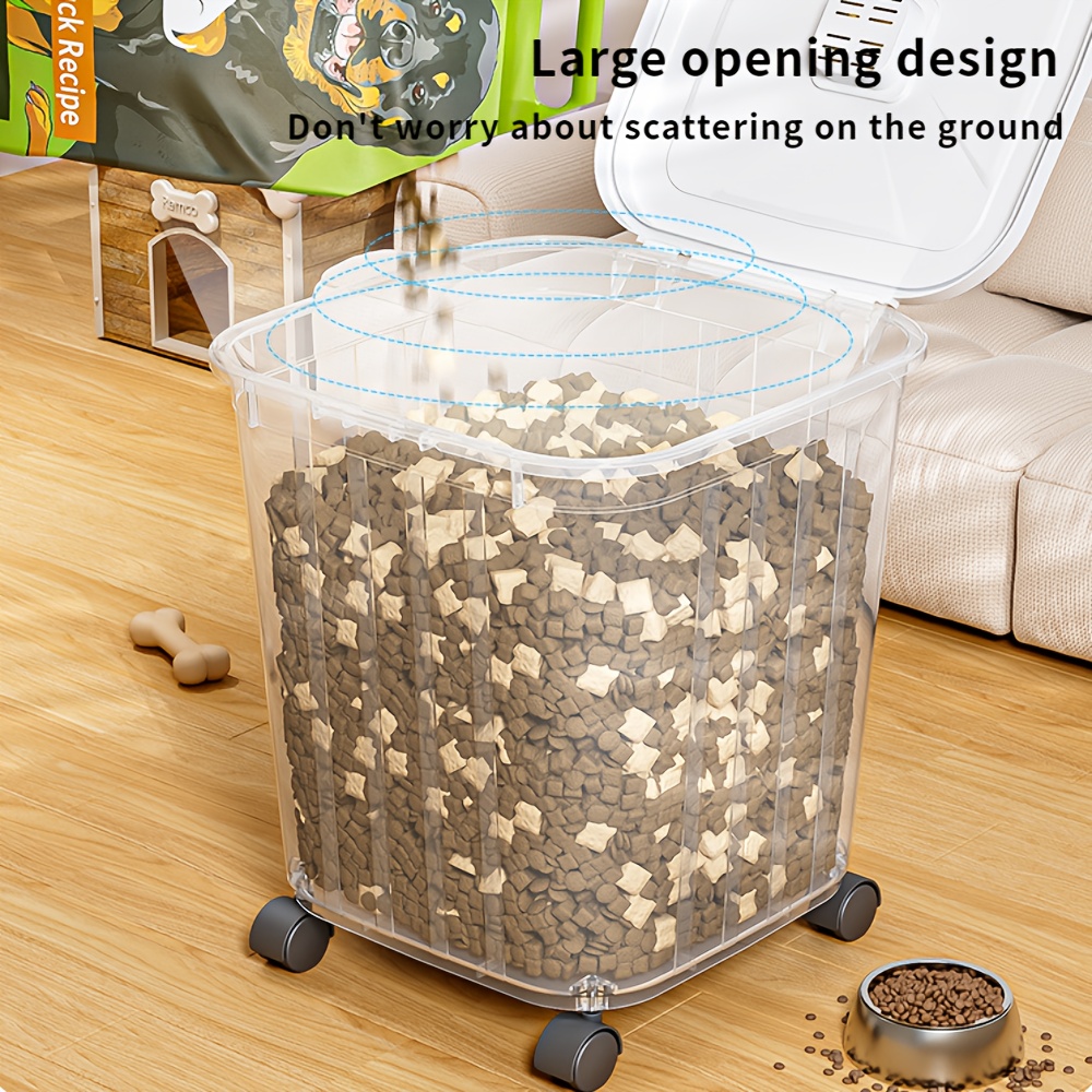 1 X 15kg 대용량 애완동물 사료 보관함; 안전 잠 - Food Storage And Safety 리뷰 및 가격