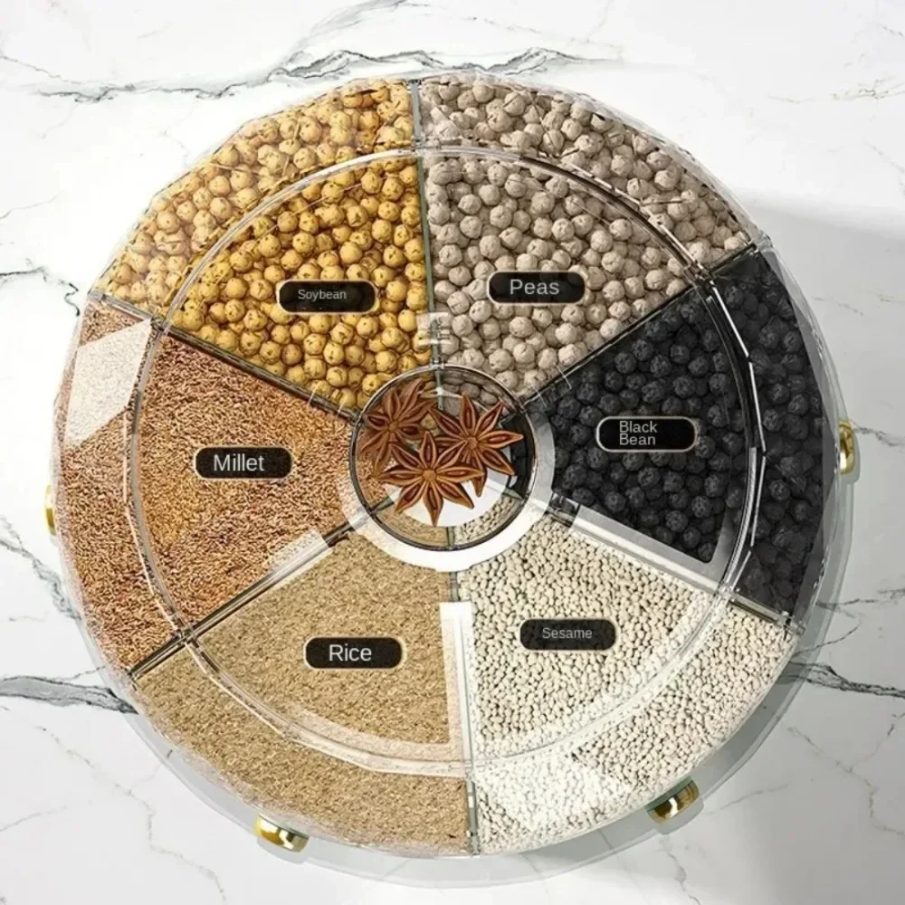 식품 등급 회전식 곡물 디스펜서 대용량 쌀 보관함 서랍 - Food Storage Dispenser 리뷰 및 가격