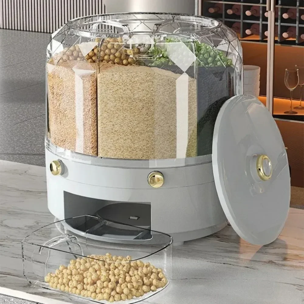 식품 등급 회전식 곡물 디스펜서 대용량 쌀 보관함 서랍 - Food Storage Dispenser 리뷰 및 가격