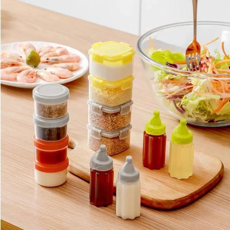 소형 휴대용 소스 스퀴즈 병 두꺼운 플라스틱 스퀴즈 병 - Condiment Squeeze Bottle 리뷰 및 가격