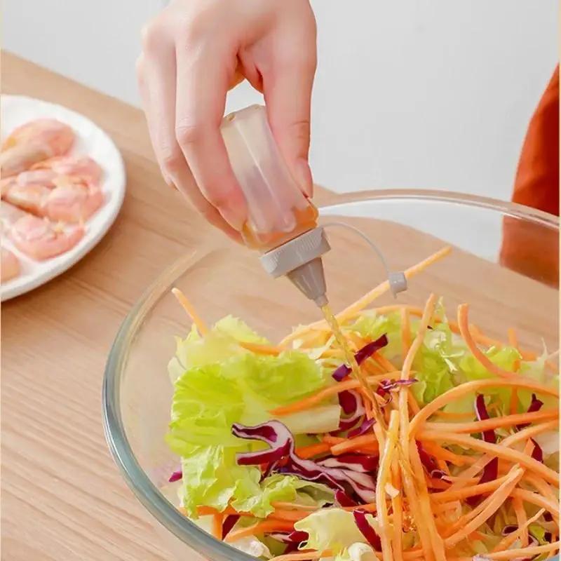 소형 휴대용 소스 스퀴즈 병 두꺼운 플라스틱 스퀴즈 병 - Condiment Squeeze Bottle 리뷰 및 가격