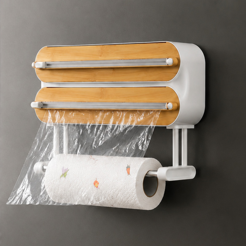 자석식 식품 포장지 디스펜서 커터 랩 필름 호일 정리함 - Food Storage Dispenser 리뷰 및 가격
