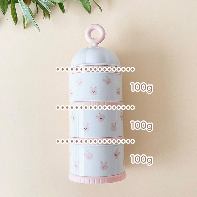 귀여운 곰 우유 분말 상자 베이비 푸드 액세서리 신생아 - Food Storage 1 Year 리뷰 및 가격