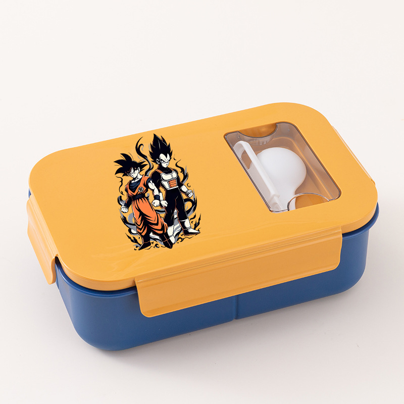 드래곤볼 남성용 도시락 휴대용 벤토 도시락 음식 용기  - Food Storage In Room 리뷰 및 가격